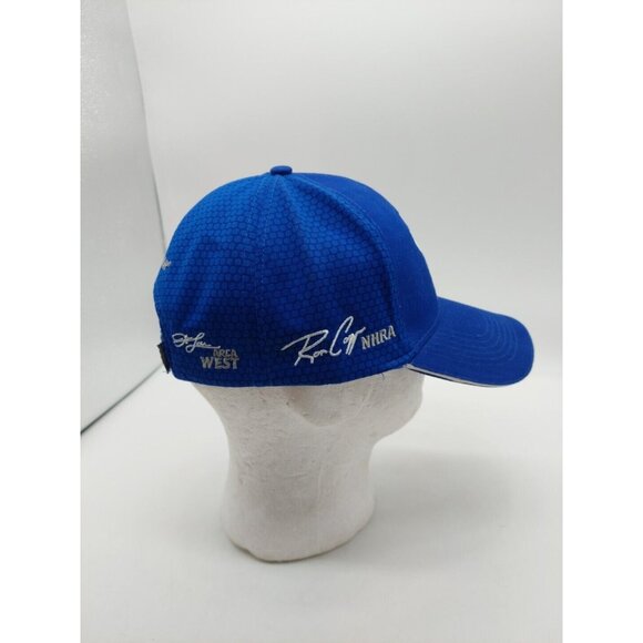 NAPA Team Racing Cap NASCAR Blue White Embroidered Strapback - Picture 4 of 6